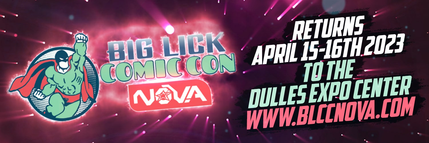 Big Lick Comic Con Nova poster
